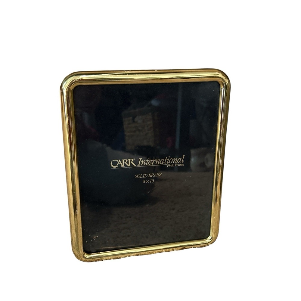 CARR International Solid Brass Photo‎ Frame 8x10 Freestanding
